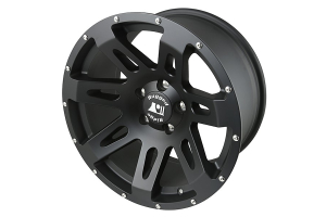 Rugged Ridge XHD Wheel, 18x9, 5x5, Black Satin - JT/JL/JK