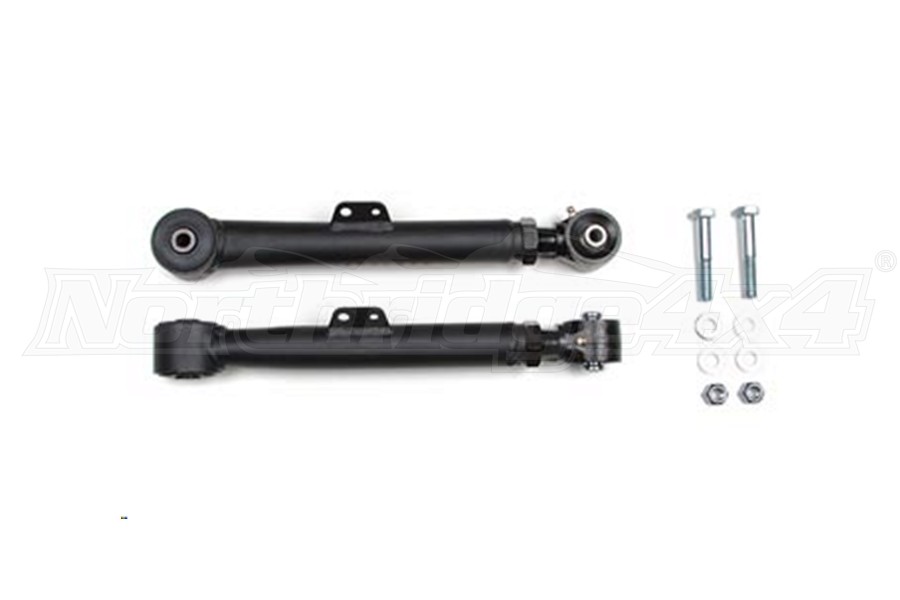 Jeep TJ BDS Suspension Adjustable Rear Upper Control Arms Kit wRubber