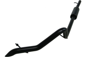 MBRP Black Series Cat-Back Exhaust System - JK 4dr 2007-11