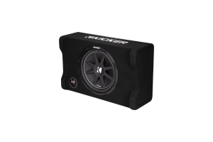 Kicker Down-Firing 10in CompVT 2-Ohm Subwoofer Enclosure 