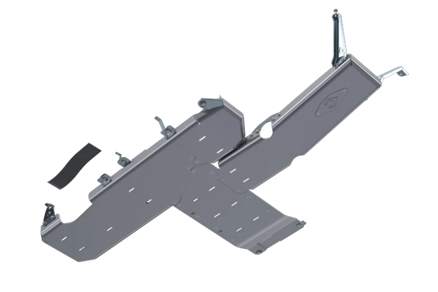Artec Industries Full Bellypan Skid Plate w/ Oil Door - Aluminum - JL 2Dr 3.6L