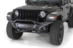 Addictive Desert Designs Stealth Fighter Full Length Front Bumper w/ Top Hoop - JT/JL Non-Rubicon