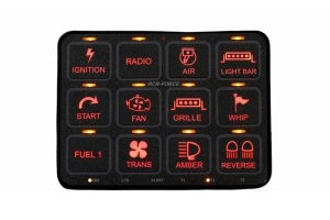Switch-Pros RCR-Force 12 Programmable Switch Panel Power System