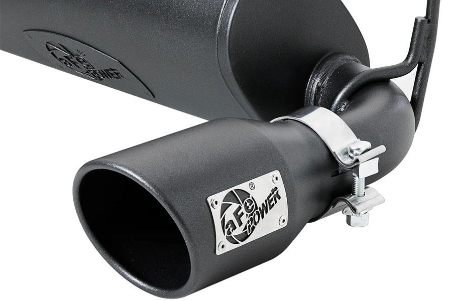 aFe POWER Rebel Series 2.5in Axle-Back Exhaust System - JL 2.0/3.6L