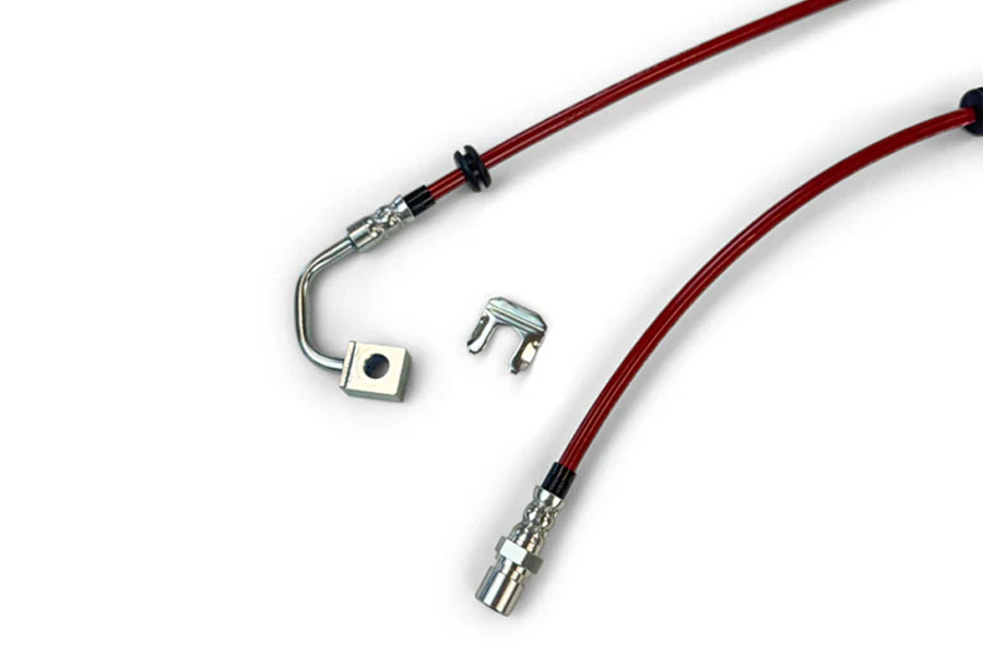 Clayton Off Road HD Front Brake Lines - 36in - JL/JT