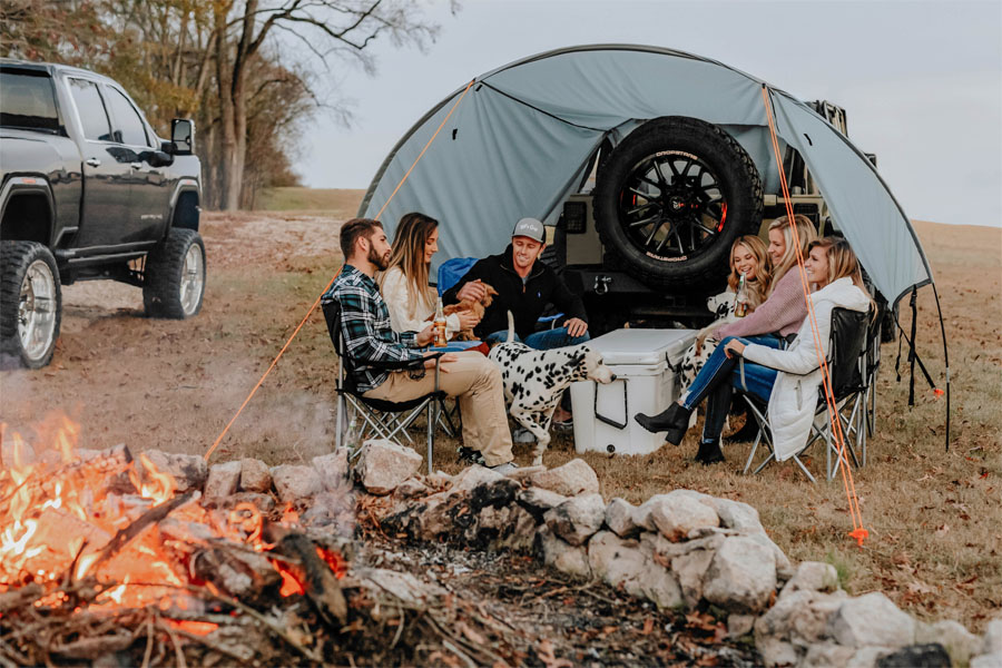 Trail Gear Oasis 2in1 Trail Cover and Tailgate Shade - JL/JK