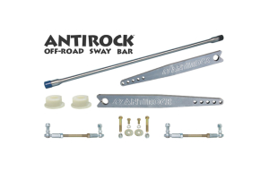 RockJock AntiRock Sway Bar Kit w/Aluminum Arms Front  - TJ