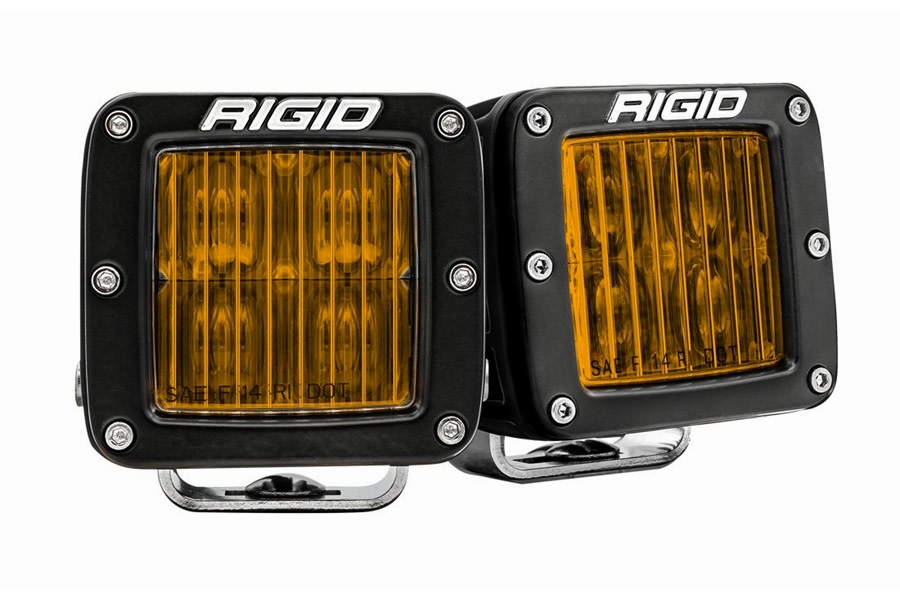 Rigid Industries D-Series PRO SAE Fog Lights,Yellow - Pair