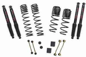 Skyjacker Suspension 2-2.5 In Lift Dual Rate-Long Travel Lift Kit System W/ Black Max Shocks  - JL