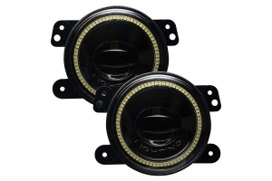 Oracle High Performance 20W LED Fog Lights - Amber - JT/JL/JK Sahara/Overland/Rubicon Models