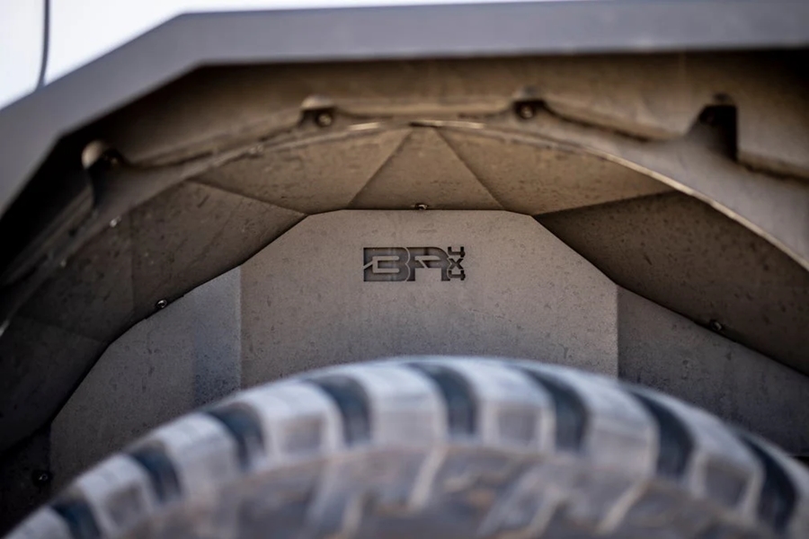 Body Armor Rear Fender Liners - Black - JL