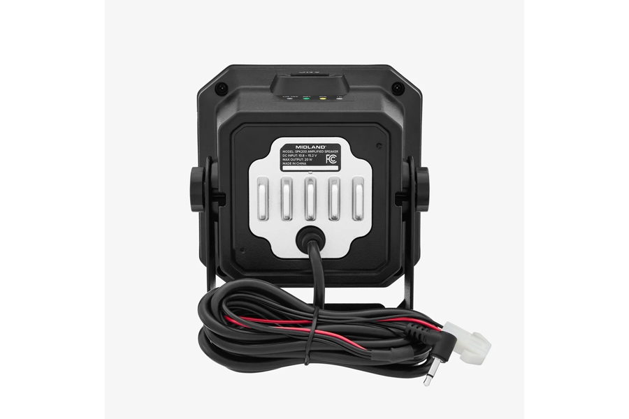 Midland Amplified External Speaker w/ AI Noise Cancellation