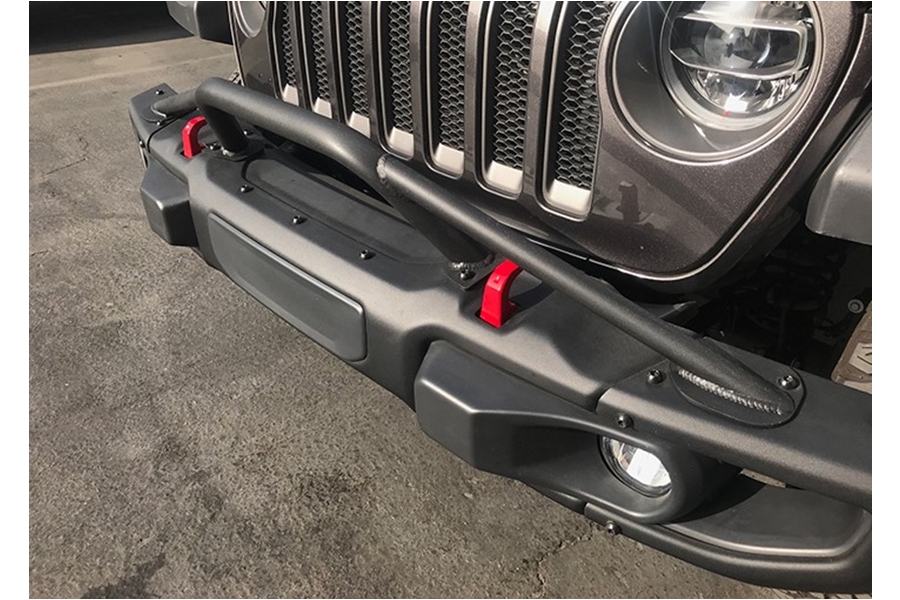 American Trail Products Full Width Bumper 4-Point Hoop  - JT/JL w/ Steel Bumper