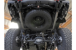 aFe Power Vulcan Series 3in to 2.5in DPF-Back Exhaust System - Black - JT Diesel