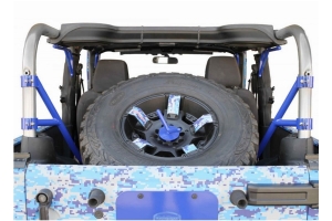 Steinjager Internal Spare Tire Carrier - Texturized Black - JK 2Dr