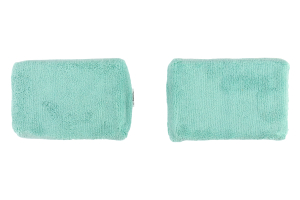 Chemical Guys Premium Grade Workhorse Microfiber Applicator Green - 2 Pack