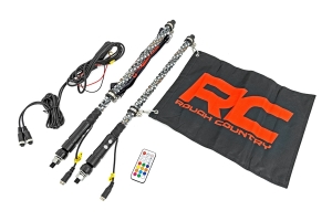 Rough Country Multi-Function UTV LED Whip Lights