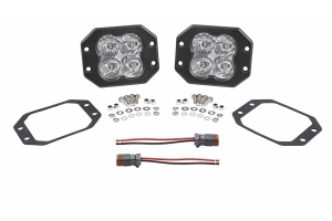 Diode Dynamics Worklight SS3 Pro Flush Mount LED Flood Lights, White - Pair