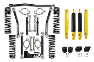 Rock Krawler 3.5in Max Travel Lift Kit, W/ Shock Options - JK 4DR