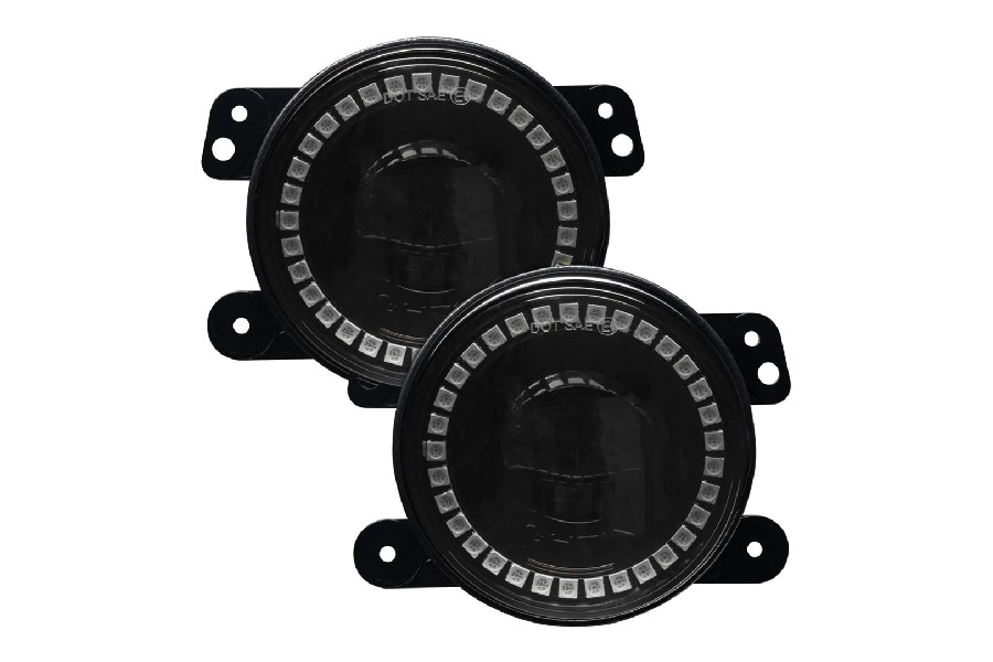 Oracle Lighting High Performance 20W LED Fog Lights, ColotShift, No Controller - JT/JL/JK