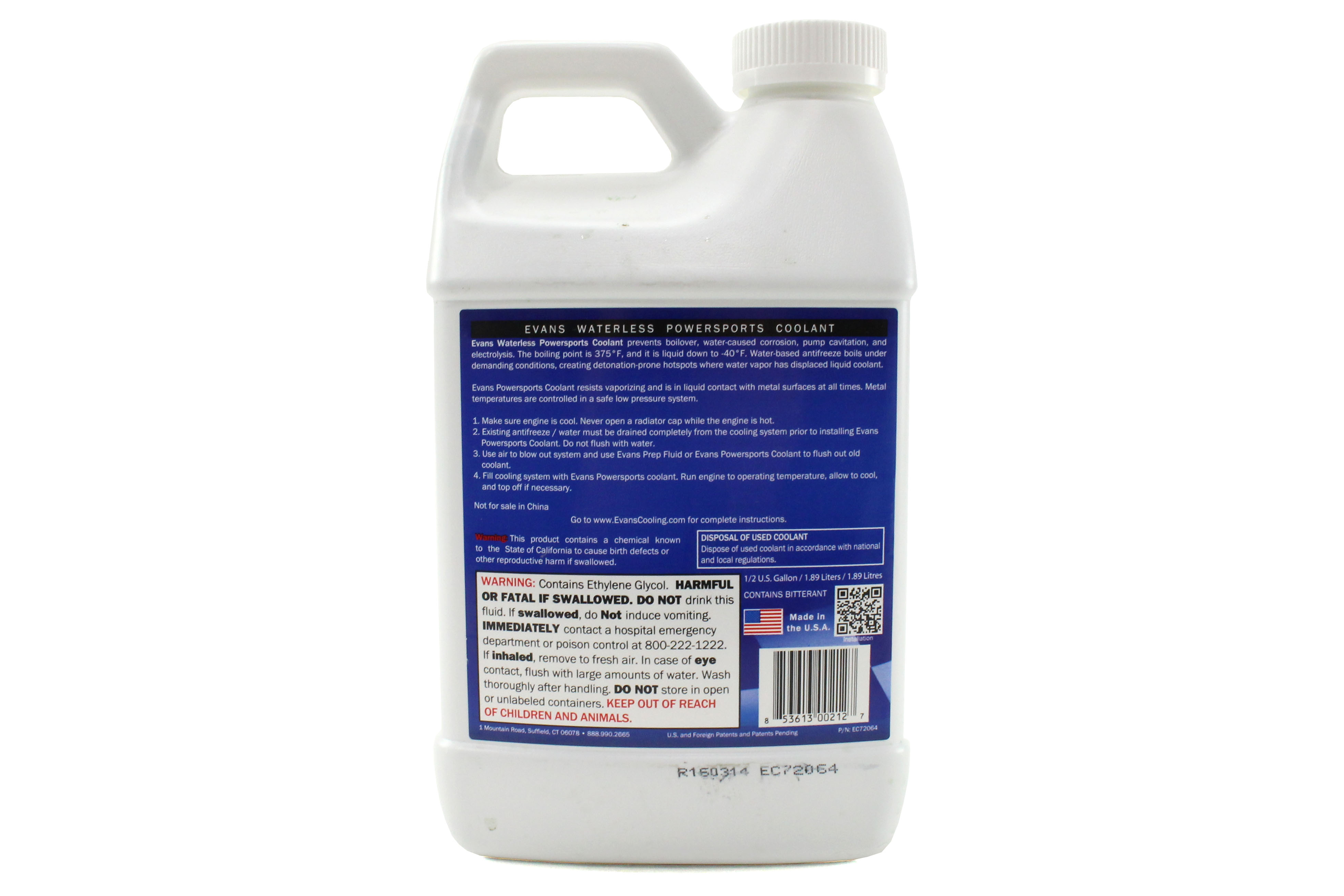 Evans Powersports Waterless Engine Coolant 