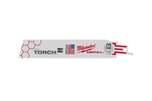 Milwaukee Tool Sawzall Torch Metal Demolition Blades, 9in, 5Pack