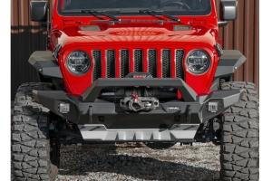 RIVAL Aluminum Front Full-Width Winch Bumper - JT/JL/JK