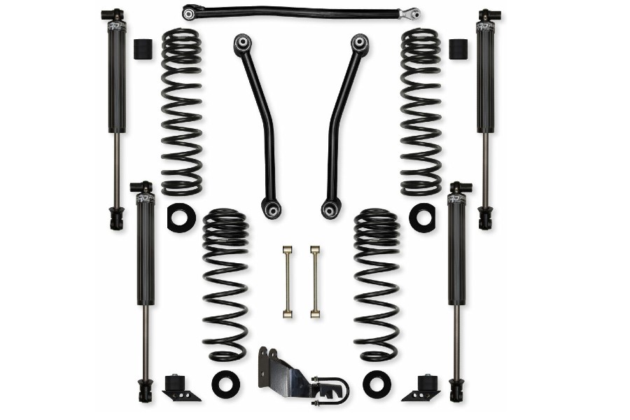 Rock Krawler 2.5in Adventure Mid-Arm System Lift Kit - Stage 1 ( Part Number: JL25AS-4XES1)