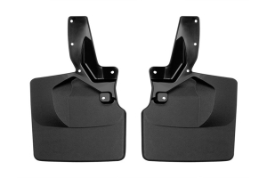Weather Tech No Drill, Laser Measured, Custom Mud Flaps, Front Pair, Black - Bronco 2021