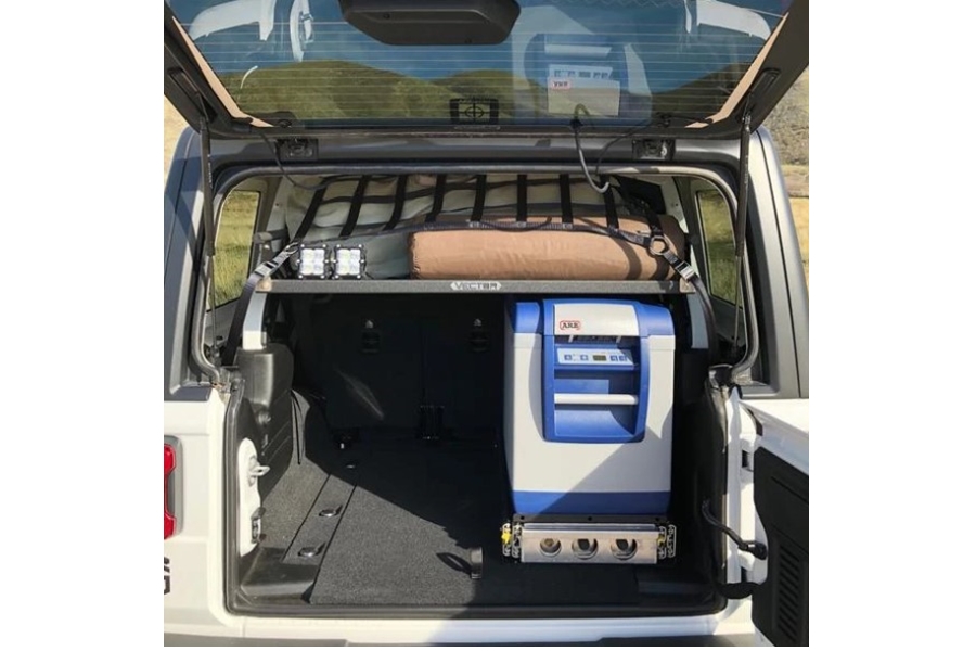 Vector Offroad Cargo Basket - Black  - JL 4Dr