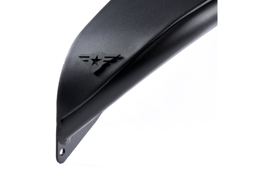 Combat Off Road Full Assault Rear Fender Kit - Black Aluminum  - JK