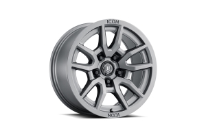 Icon Vehicle Dynamics Vector 5 Titanium Wheel 17x8.50 5x5 - JT/JL/JK