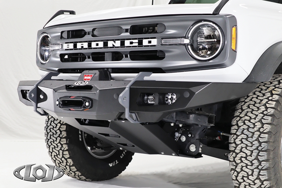 LOD Black Ops Full-Width Winch Front Bumper - Bronco 2021+