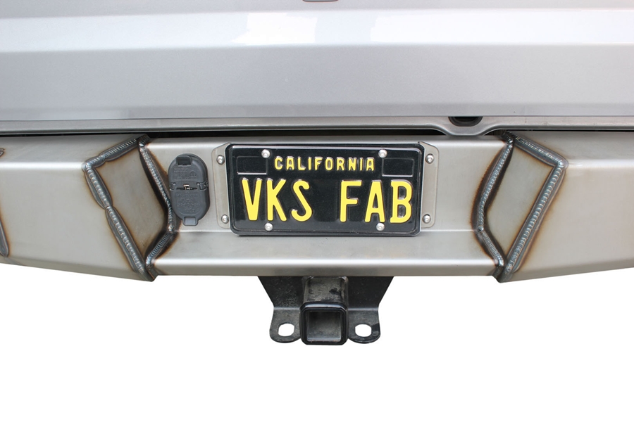 VKS Fab Sentinel Rear Bumper w/ Backup Sensors - Bare - JT