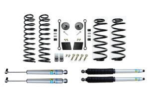 Evo Manufacturing 2.5in HD Enforcer Stage 1 Lift Kit w/ Bilstein Shocks - JL (Gas/392)