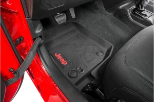 Mopar All-Weather Front & Rear Floor Mats - JL 2Dr