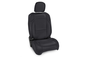 PRP Front Seat Covers w/Pocket, Pair, Black - JT/JL 4dr Non Rubicon