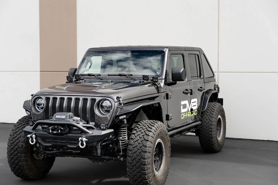 DV8 Offroad Razor Series Fastback Hard Top - JL 4DR