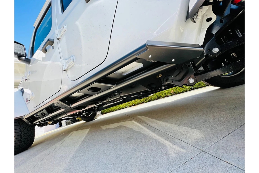 Jeep JT Evo Manufacturing Rock Slider Step Plates - Jeep Rubicon 2020 ...