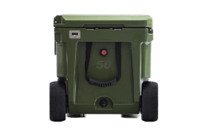 Roam Rolling Rugged Cooler, 50qt - OD Green