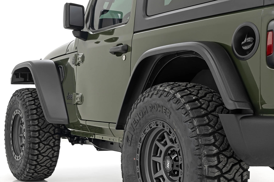 Rough Country Front and Rear WF1 Fender Flares - JL