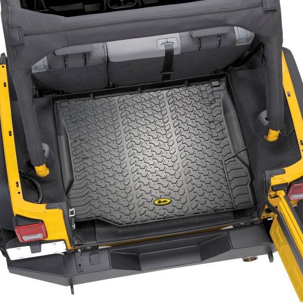 Bestop Rear Cargo Liner Black - JK 2011+