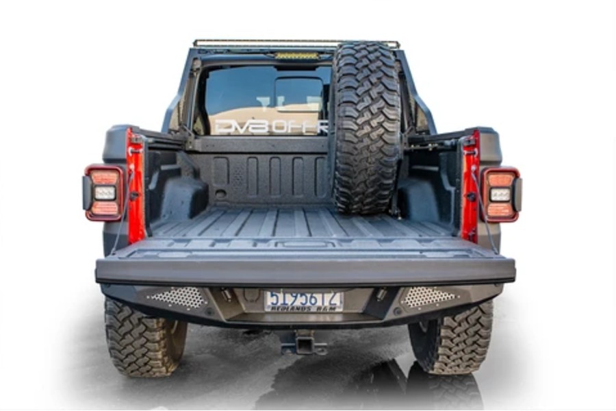 DV8 Offroad Stand Up Spare Tire Mount - JT
