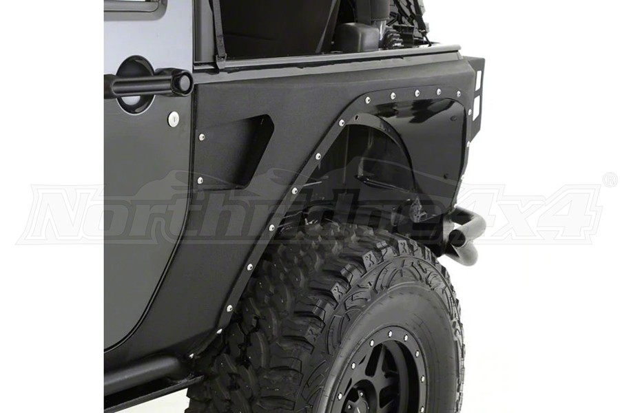 Jeep JK 2Dr Smittybilt XRC Rear Corner Guards Jeep Rubicon 20072018