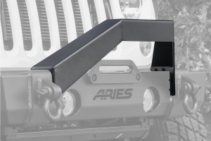 Aries TrailCrusher Front Bumper Angular Brush Guard - JK/TJ