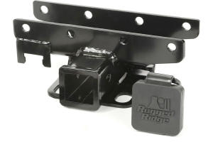 Rugged Ridge Receiver Hitch Kit w/ Logo - JK