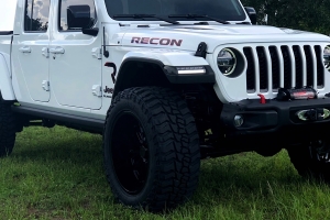 RECON Front Fender Light OLED DRL - Clear  - JL/JT