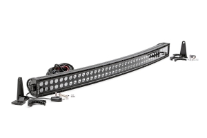 Rough Country 40in Black Series Dual Row Curved Light Bar