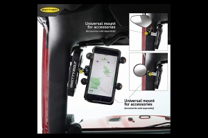 Smittybilt Aluminum Front Grab Handles - Pair - JK