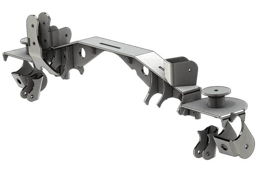 Artec Industries JK2TJ Rear Axle Swap Kit with Truss - Jeep